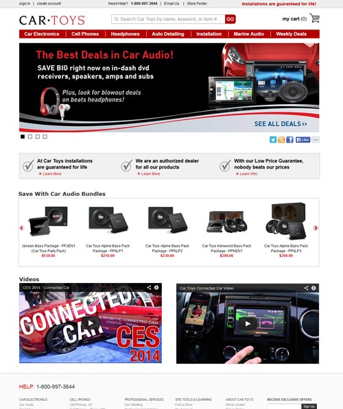 Car Toys Home page 2013